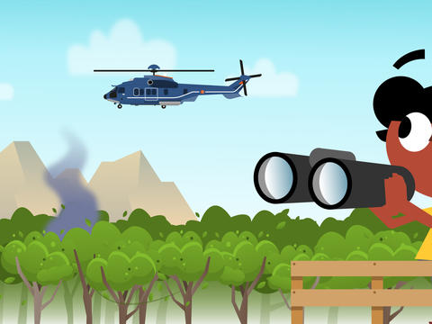 Helicopter banner AFDS