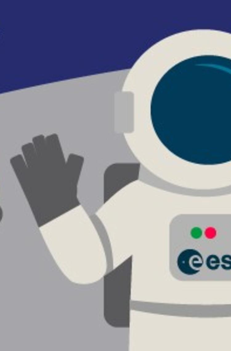 astronaut on the moon